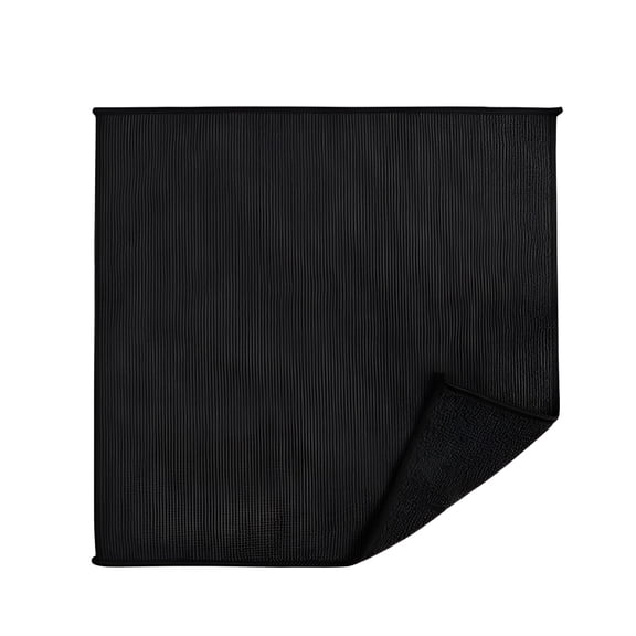 ACDANC Black Microfiber Cleaning Cloth - 10 Pack Premium Microfiber Towels for Cars,Scratch-Free,Highly Absorbent,Reusable Cleaning Rags for Car,Household,Kitchen,Window,11.5"X11.5"