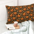 thumbnail image 4 of Fuzoiu Quirky Corn Pumpkin Print Pillow Case with Hidden Zipper,Pillow Covers,Soft and Comfortable Pillowcase-16"x24", 4 of 6