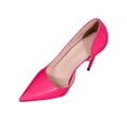 thumbnail image 2 of YTCAMLO 3.9 inch D'Orsay High Heels for Women Sexy Fashion Pointed Closed Toe Work Shoes Classic Night Club Wedding Dress Shoes, 2 of 7
