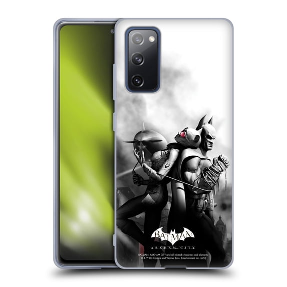 Head Case Designs Officially Licensed Batman Arkham City Key Art Catwoman Soft Gel Case Compatible with Samsung Galaxy S20 FE / 5G