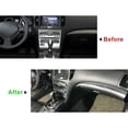 thumbnail image 5 of 3D Carbon Fiber Look Full Interior Kit Cover Trim For Infiniti G37 Sedan 2010-13, 5 of 5