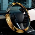thumbnail image 6 of Shell 14.5 Inch Printing PVC Leather Auto Accessories Car Wheel Cover Steering Wheel Covers Steering Wheel Cover, 6 of 6