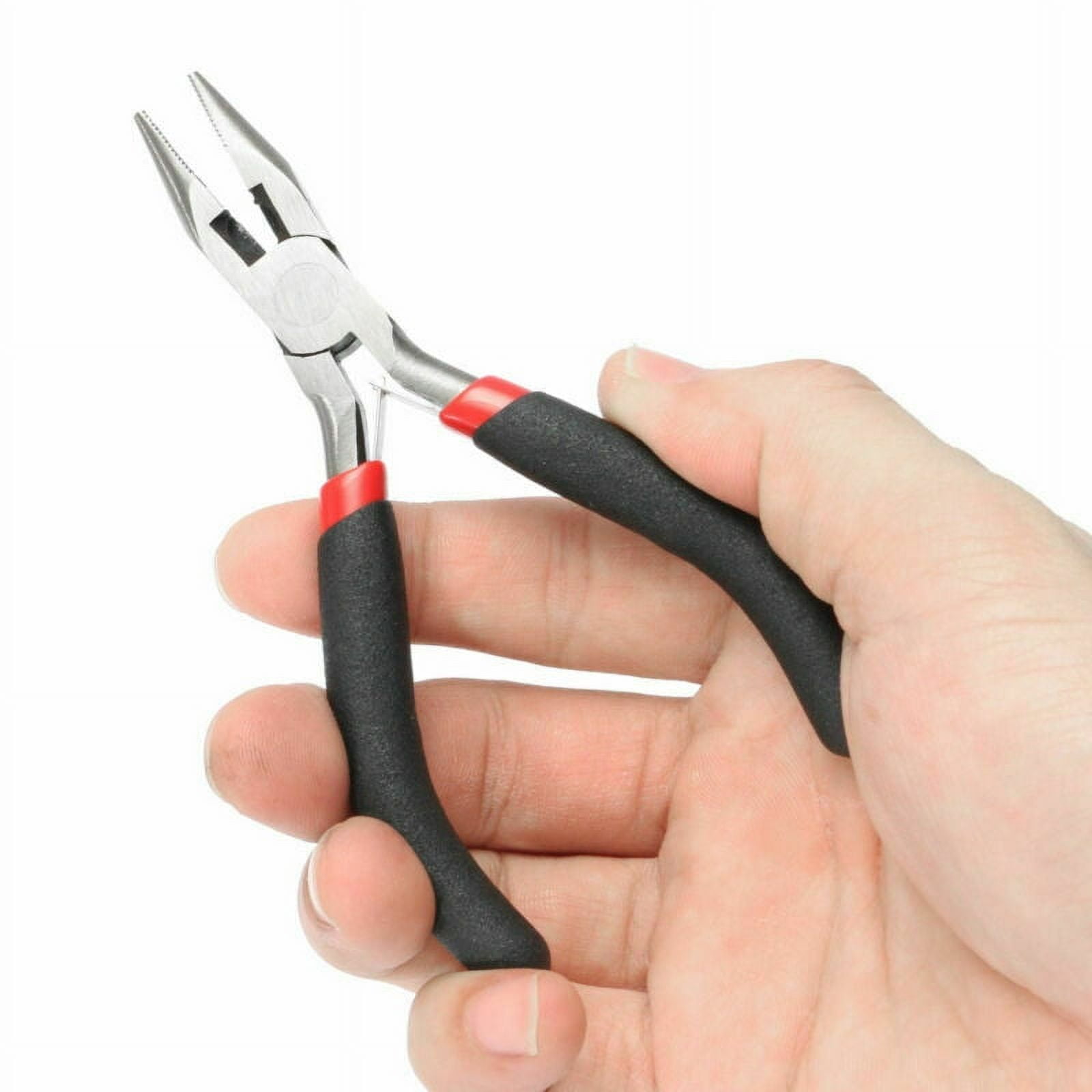6-8pc/set Carbon Steel Beading Jewelry Tools Kit Black Mini Needle Round  Nose Cutting Wire Jewelry Pliers Equipment For Handmade - Jewelry Tools &  Equipments - AliExpress