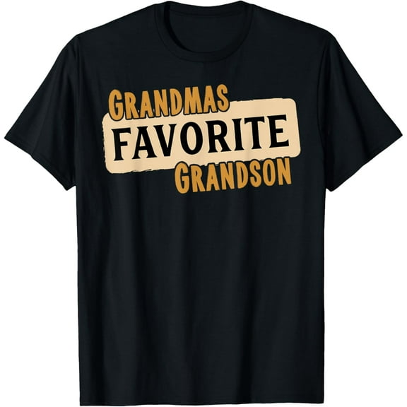 Grandmas Favorite Grandson T Shirt T-Shirt