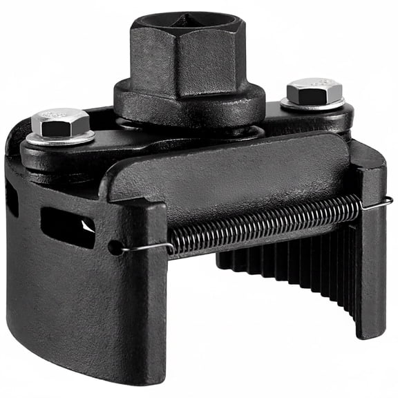 DEXIMRO Universal oil filter wrench, adjustable oil filter removal tool Special cover design, durable steel, double reinforcement