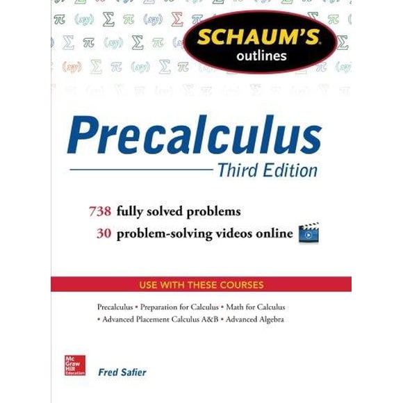 Schaum's Outline of Precalculus, 3rd Edition