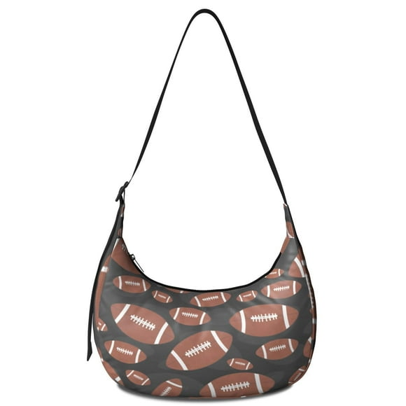 Cadeaux pour Femmes Sac Bandoulière Sangle Ajustable Nylon Léger Sports Baseball Soccer Basketball Soccer Imprimé Femmes Ado Petit Sac à Main pour Femmes Voyage