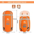 thumbnail image 2 of Saco de Dormir WERTYCITY para Clima Cálido e Impermeable para Niños y Adultos, 2 of 6