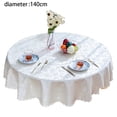 thumbnail image 2 of Waterproof vinyl tablecloths, round heavy duty tablecloths, wipeable tablecloths for kitchen and dining rooms, 2 of 5