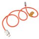 thumbnail image 3 of 120W 6A Super Fast Charge USB C Charging Cable USB Type-C Charging+Data fer 2-In-1 Mobile Phone, 3 of 5