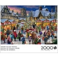 thumbnail image 4 of Buffalo Games 2000-Piece Winter Village Festival Interlocking Jigsaw Puzzle for Adults Ages 14+, 4 of 5