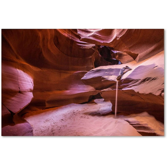 Trademark Fine Art "Weeping Sand" Canvas Art by Pierre Leclerc