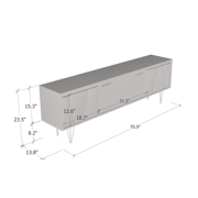 Haifa BL-EF Fireplace TV Stand