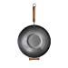 thumbnail image 3 of Joyce Chen Carbon Steel Wok, 14-Inch, Silver, 3 of 4