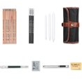thumbnail image 3 of Drawing Pencils Sketching Pencils, 29pc Artist Drawing Pencils Set with Bag Included Sketching Pencils Graphite Charcoal Pencil Eraser Extender Knife, 3 of 5