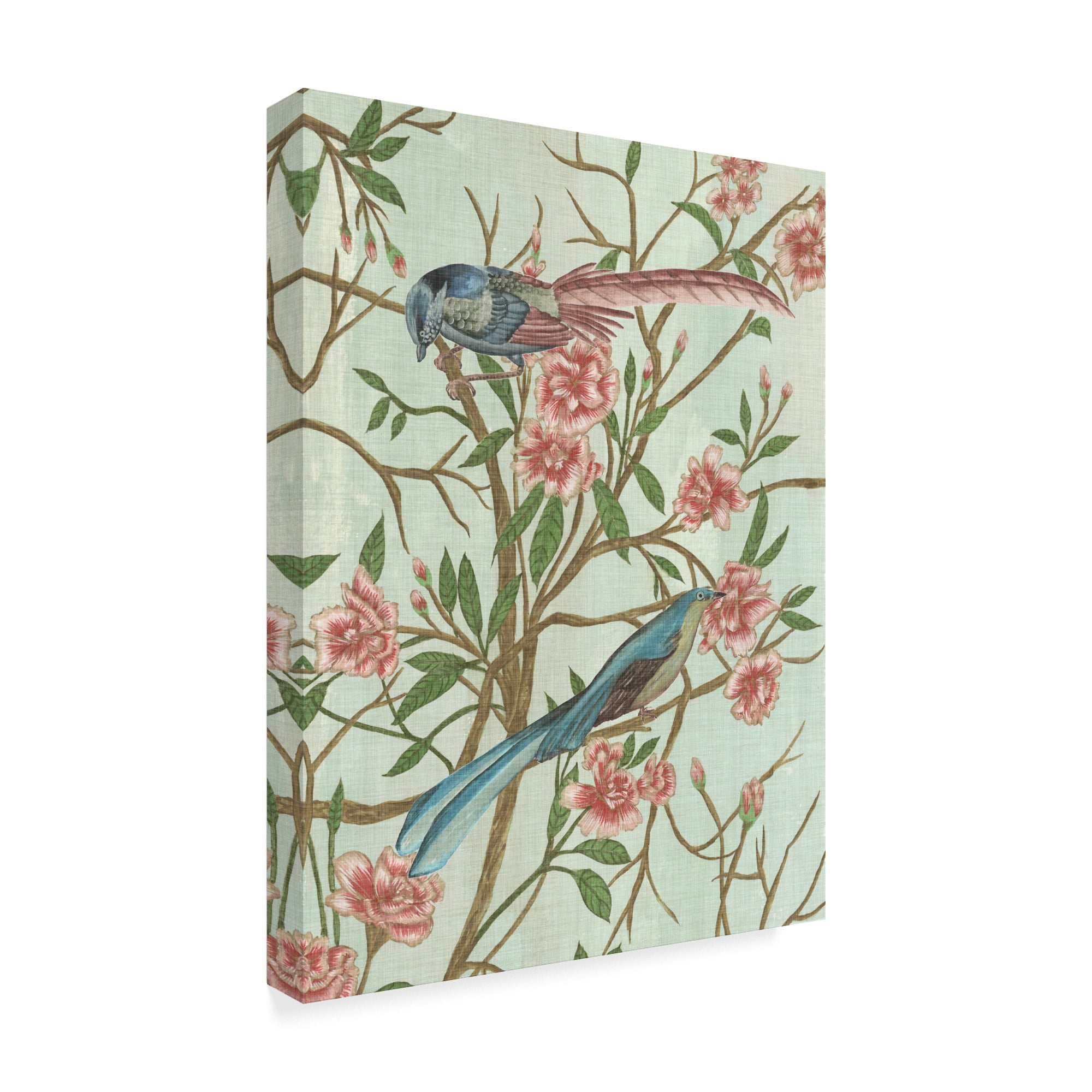 Trademark Fine Art 'Delicate Chinoiserie IV' Canvas Art by Melissa Wang