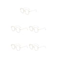 thumbnail image 2 of Minnieouse Marco de lente Anti-azul, gafas para miopía, gafas cuadradas transparentes, gafas para hombre, suministros de oficina para Type2 NO2, 2 of 6