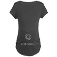 thumbnail image 1 of CafePress - Loading Circle Maternity Dark T Shirt - Maternity Dark T-Shirt, 1 of 1