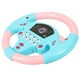 thumbnail image 2 of FELTECHELECTR Volante de simulación de conducción, juguete educativo para niños y niñas (estilo PVC rosa y azul, sin pilas)., 2 of 7