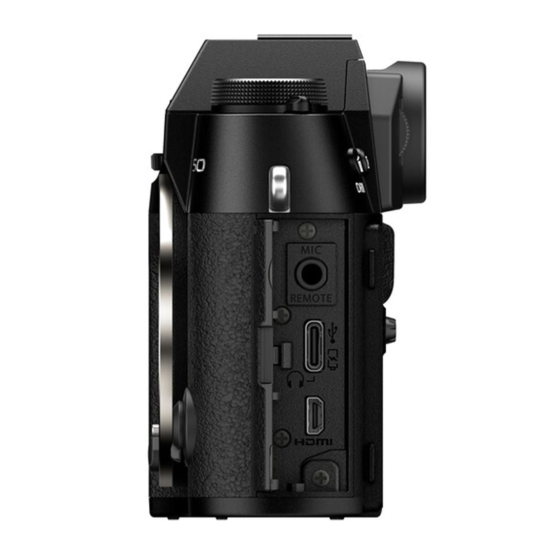 FUJIFILM X-T50 Mirrorless Camera-Black (Body Only) with 32GB Memory Card + ZeeTech Accessory Bundle (International Version)