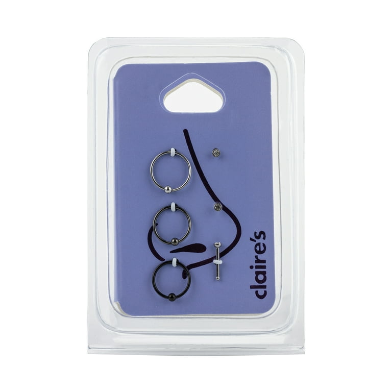 Surgical steel sale nose rings claire's