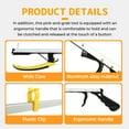 thumbnail image 6 of CATGOOD 32in Grabber Reaching Tool, Reacher Grabber Lightweight Aluminum w/ Ergonomic Handle Trigger, 6 of 9