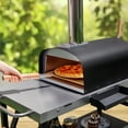 thumbnail image 3 of Costway 12" Multi-Fuel Pizza Oven Propane & Wood Fired Pizza Maker Portable, 3 of 10