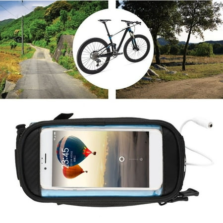 Rainproof Bike Bag Frame Front Top Tube Cycling Bag Reflective 5 7in Phone Case Touchscreen Bag Mtb Bicycle Accessories Buy At A Low Prices On Joom E Commerce Platform