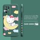 thumbnail image 3 of Case For OPPO A52 A54 A55 A57 A59 A93 A83 A92S A93S 4G 5G A16 Colour Simple Liquid Silicone Case Cute Hello K-Kitty Cat, 3 of 5