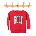 thumbnail image 4 of Golf Sweatshirt for Women Kids  Cute Preppy Golf Crewneck Pullover Red Sweatshirt Youth Large, 4 of 8
