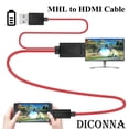thumbnail image 1 of MHL Micro USB to HDMI 1080P HD TV Cable Adapter for Android Phone, 1 of 6
