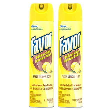 (2 Pack) Favor Furniture Polish 9.7 Ounces. (Best Way To Polish Furniture)