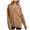 Coffee, variant on Cute Cardigans Women Floral Embroidery Ribbed Knitted Long Sleeve Casual V Neck Light Weight Cardigan