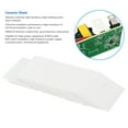 thumbnail image 2 of 100PCS TO-247 Alumina Ceramic Insulating Sheet MOS Transistor IGBT Cooling Pad 17 x 22 x 1mm, 2 of 8