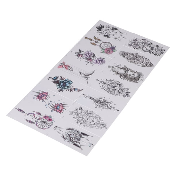 Senjay Temporary Tattoos Stickers 14pcs Temporary Flower Animal Tattoos Paper Waterproof Fake Tattoo Stickers Sets Tattoo Sticker Walmart Com Senjay Temporary Tattoos Stickers 14pcs Temporary Flower Animal Tattoos Paper Waterproof Fake Tattoo Stickers Sets Tattoo Sticker Walmart Com