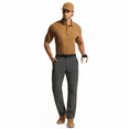 thumbnail image 2 of YAPPO Men's Hiking Cargo Pants, Lightweight Stretch Quick Dry Water Resistant Outdoor Work Pants with 8 Pockets, 2 of 7