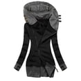 thumbnail image 2 of Sudaderas con capucha para mujer, abrigos, chaquetas, sudaderas con capucha, bolsillos con capucha, sudaderas para mujer, prendas de vestir cálidas de invierno, muy recomendables, 2 of 10