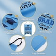 thumbnail image 4 of 46-Piece Graduation Party Decorations Set, Includes Banners, Honeycomb Ornaments, Balloons, and Tablecloth, Blue and Black Theme for Class of 2026, 4 of 6