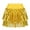 Gold, variant on renvena Kids Girls Shiny Sequined Elastic Waistband Tutu Skirt Latin Jazz Dancewear 2-14 A Blue 4-5