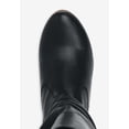 thumbnail image 5 of Comfortview Monica Wide Calf Leather Boot Mid Calf Women's Winter Shoes (Wide Widths Available), 5 of 6