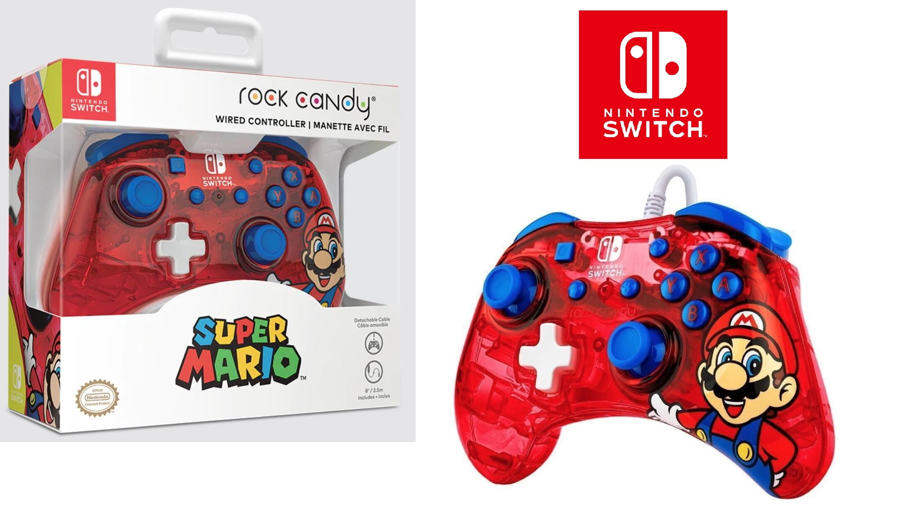 Nintendo Switch Pro Controller, Wired Official Licensed Nintendo Switch