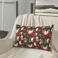 thumbnail image 5 of Naloa Merry Christmas1 Pillowcase, Throw Pillowcase, Wrinkle-Free, Stain-Resistant with Hidden Zipper for Bedroom Sofa-16"x24", 5 of 6