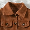 thumbnail image 7 of REDARER Girls Corduroy Set 2PC: Vest Top & Skirt, Fall Winter Dressy Outfit, Kids Sets Clothes, for Size 9-10 Years, 7 of 7