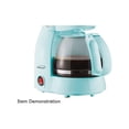 thumbnail image 5 of Brentwood Blue Finish 4-Cup 650W Coffee Maker, 5 of 5