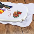 thumbnail image 4 of CUITING 4pcs Embroidery Hoop Plastic Cross Stitch Hoop Embroidery Frames Needlework Supplies, 4 of 6