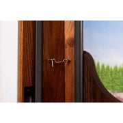 HAMPTON PRODUCTS-WRIGHT Wood Screen Door Hardware Set, Brass VS10BR