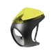 thumbnail image 3 of Decoración de pantalla de carenado de faro para parabrisas de motocicleta Amarillo Negro Mate, 3 of 9