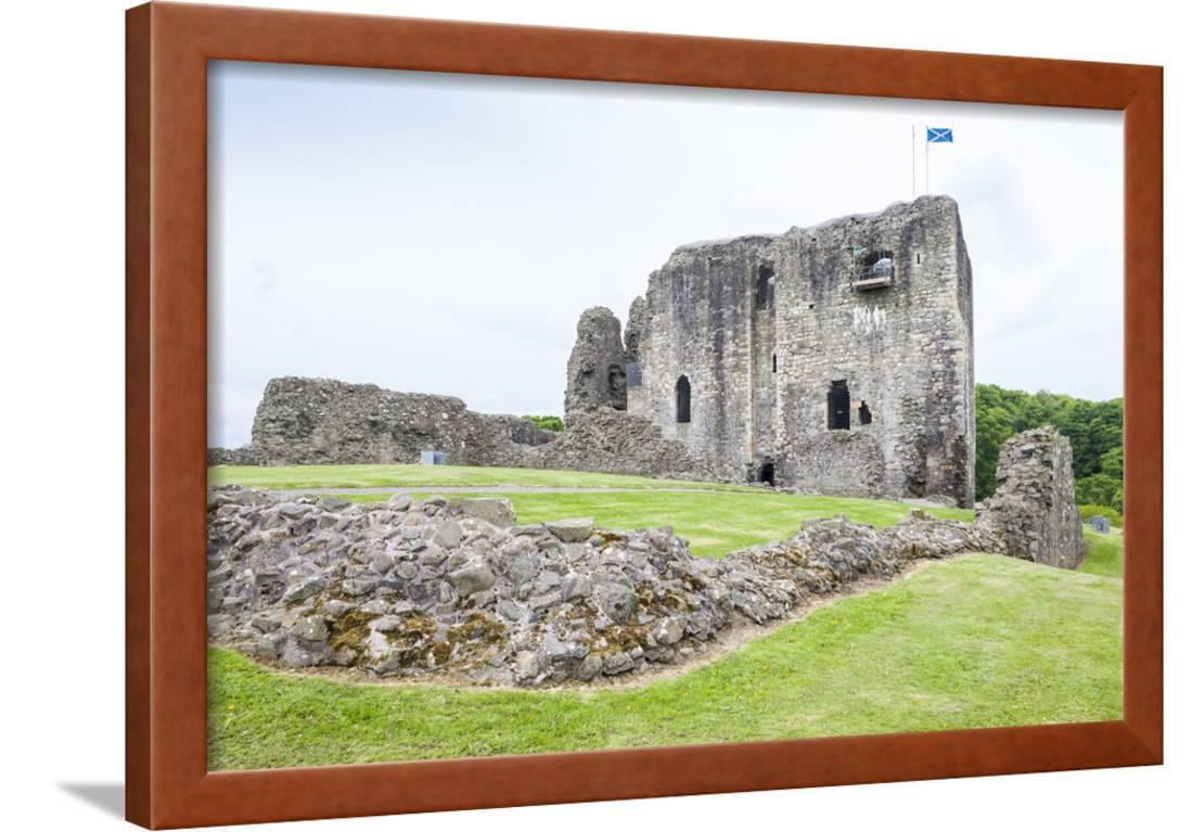 Dundonald Castle Ayrshire Scotland Framed Print Wall Art By Phbcz Walmart Com Walmart Com