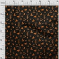 thumbnail image 3 of oneOone Georgette Viscose Black Fabric Halloween Dress Material Fabric Print Fabric By The Yard 42 Inch Wide, 3 of 4