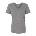 thumbnail image 1 of Bella Canvas 6405 Missy Jersey T-Shirt à Manches Courtes à Col en V, TG, Mélange Gris, 1 of 2